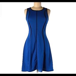 Mossimo blue and black dress